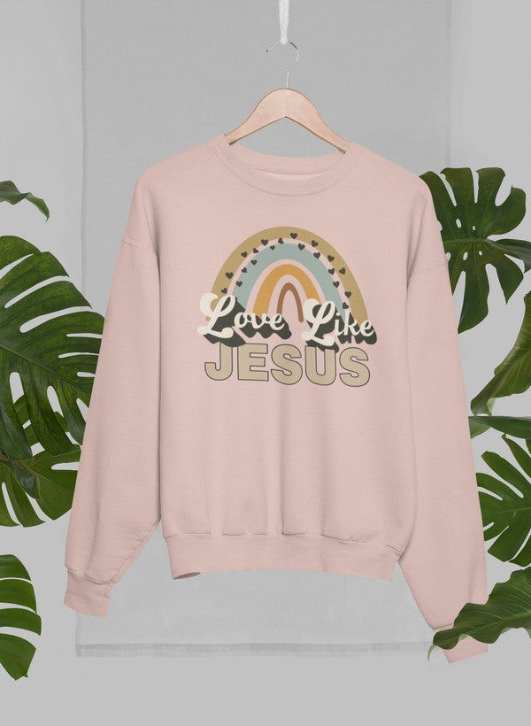 Love Like Jesus Sweat Shirt-0