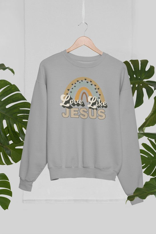 Love Like Jesus Sweat Shirt-1