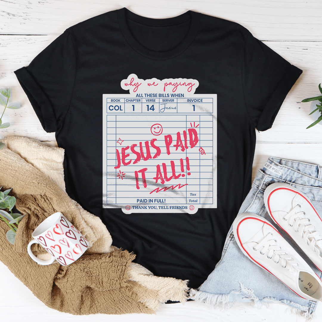 Jesus Paid All Tee-0